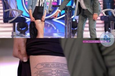 Unglaublich! Kandidatin zeigt verrücktes Tattoo – selbst Jauch ist sprachlos!
