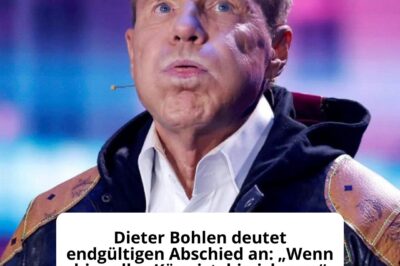 Dieter BohlenDieter Bohlen deutet endgültigen Abschied an: „Wenn hier alles Käse ist, bin ich weg“