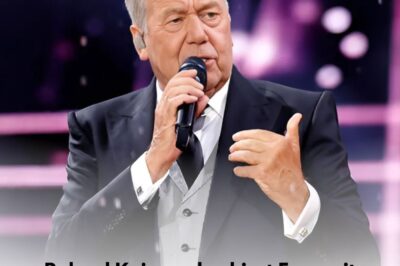 “War gelogen”: Roland Kaiser schockiert Fans mit schmerzhaftem Geständnis über seine wahre Gesundheit