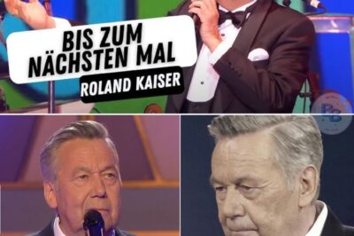 Tränen und Schock auf der Bühne: Roland Kaiser sagt plötzlich Lebewohl!