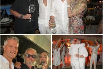 Eklat auf Ralf Schumachers Party! Robert Geiss sorgt mit peinlichem Outfit für Spott und Wut – Gäste völlig fassungslos!